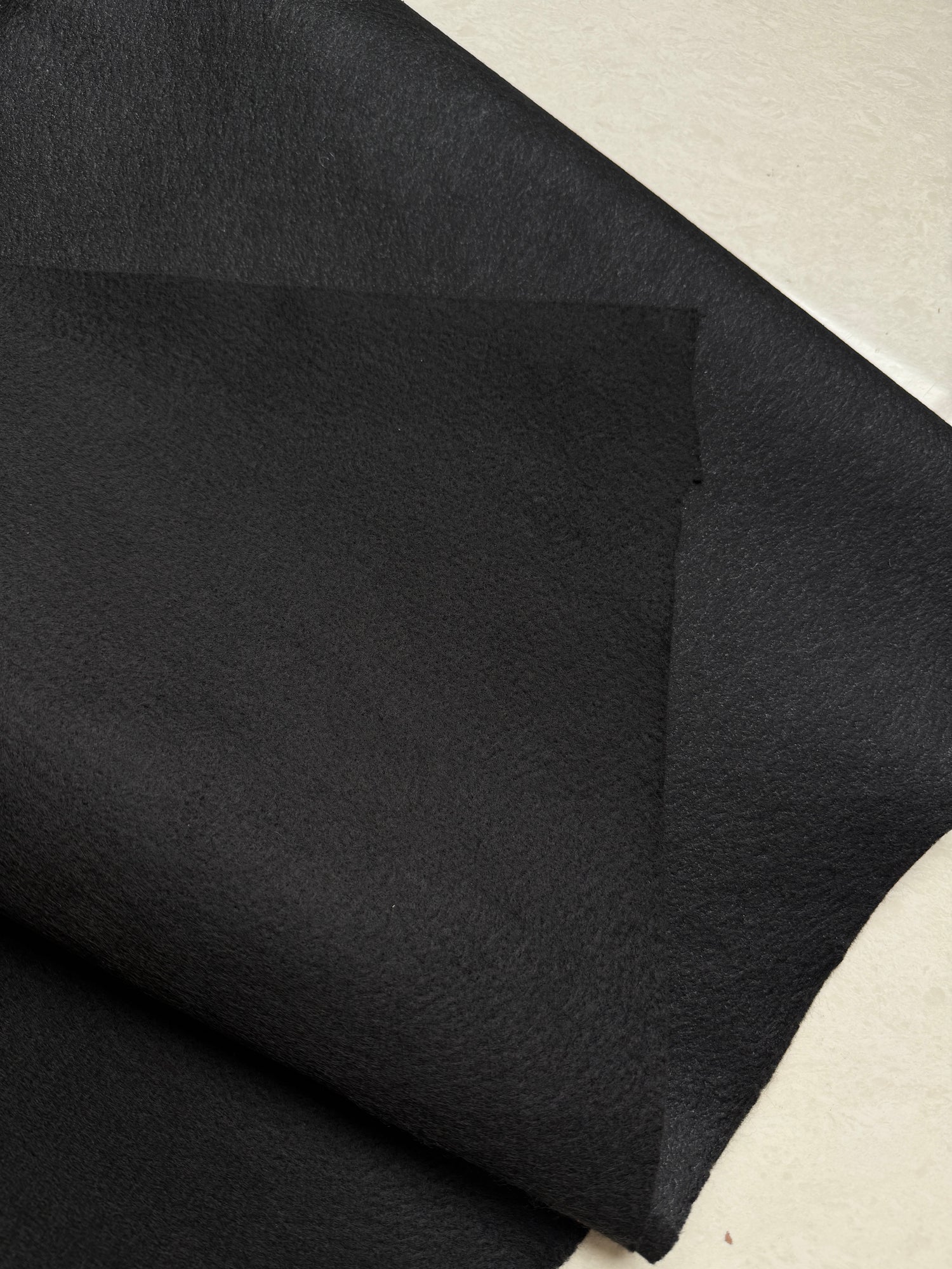 Needlepunch 125gsm Fabric - Black