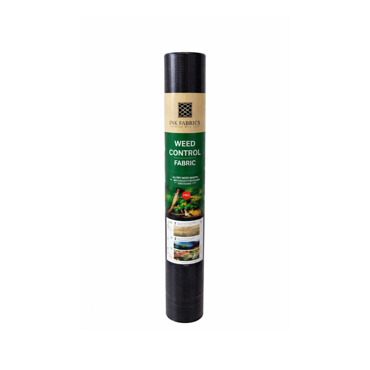 Spunbond 50gsm Gardening Fabric - Black